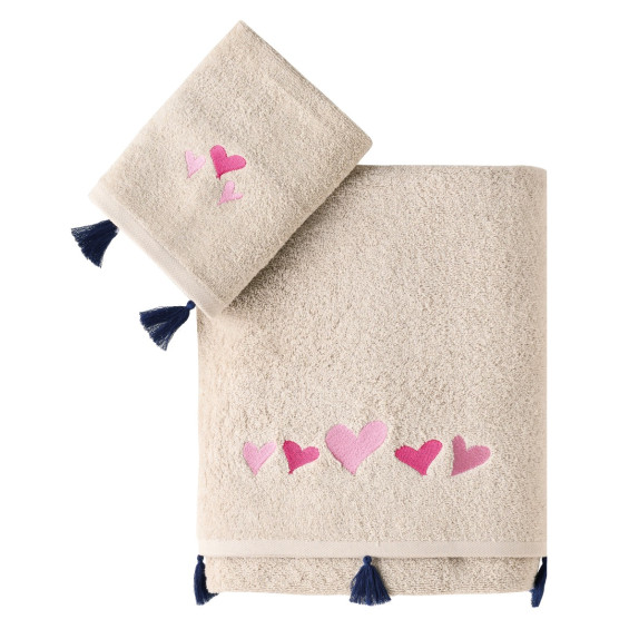 Σετ Παιδικές Πετσέτες 2 Τεμαχίων Kentia Libi 70x125