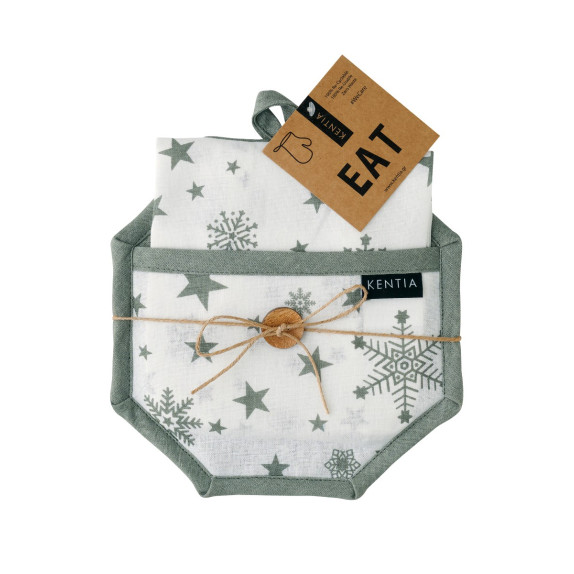 Σετ Κουζίνας 2 Τεμαχίων Kentia Snow 2415