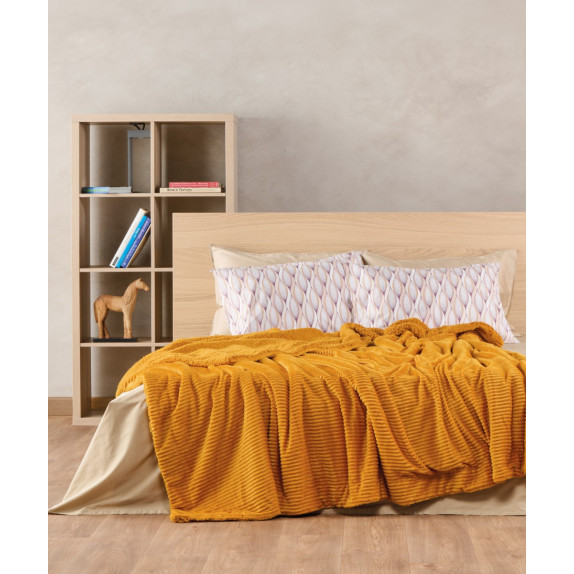 Κουβέρτα Γούνινη με Sherpa Υπέρδιπλη Kentia Spencer 11...