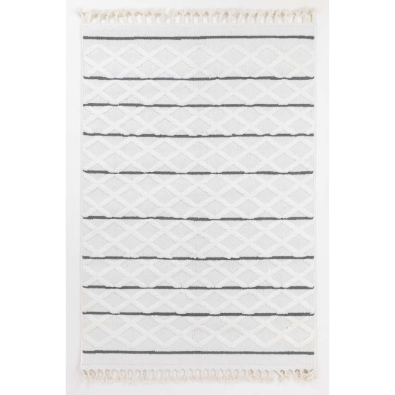 Σέτ Χαλιά Ezzo Perla D068A1A Cream 2x(66x140)+1x(66x220)