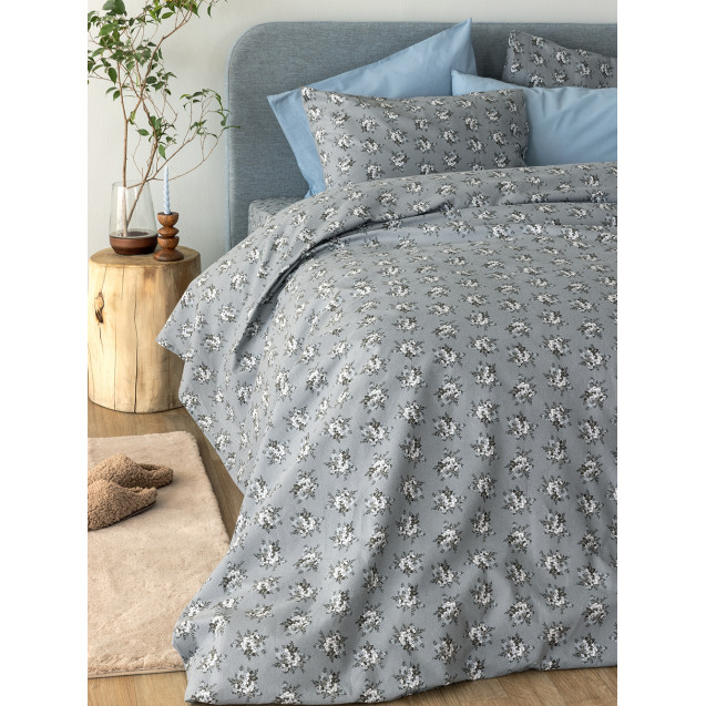 Σετ Σεντόνια Φανελένια Υπέρδιπλα 4 Τεμαχίων...