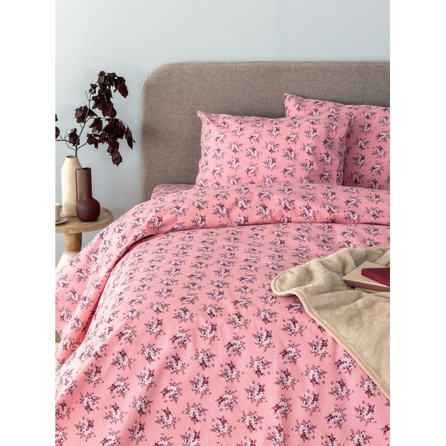 Σετ Σεντόνια Φανελένια Υπέρδιπλα 4 Τεμαχίων...