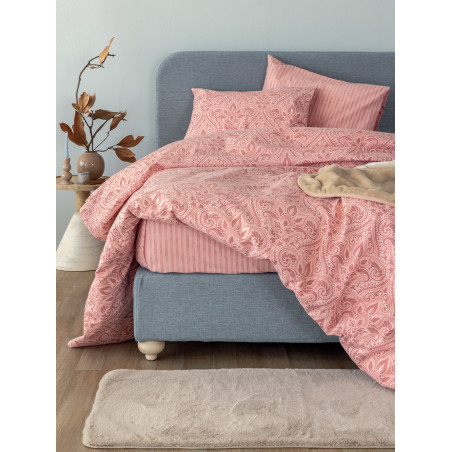 Σετ Σεντόνια Φανελένια Υπέρδιπλα 4 Τεμαχίων Palamaiki 240x265 FB0233