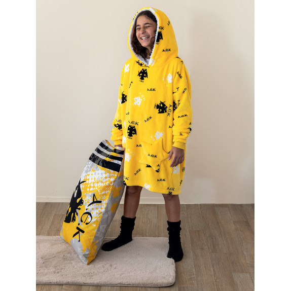 Κουβέρτα Fleece Με Sherpa Palamaiki COSITOS AEK 3-6