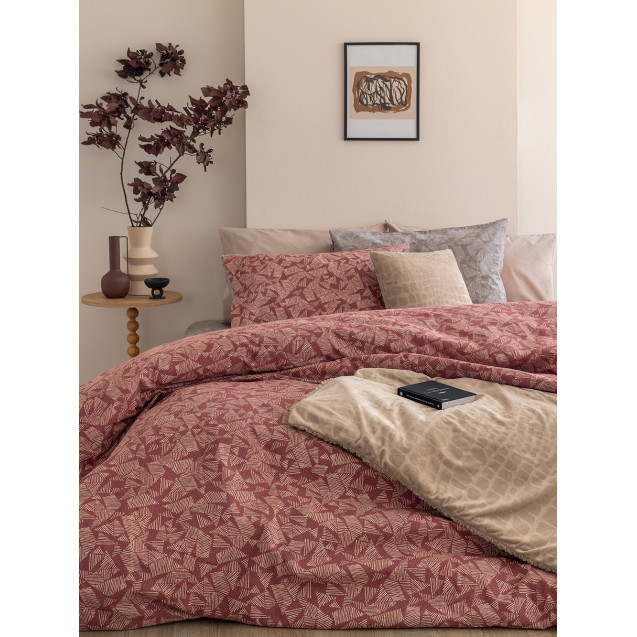 Σετ Σεντόνια Φανελένια Υπέρδιπλα Με Λάστιχο 4...