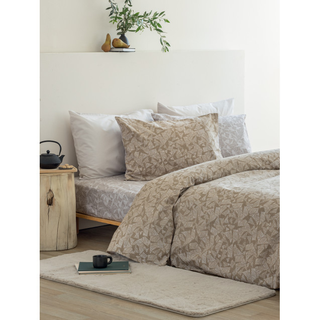 Σετ Σεντόνια Φανελένια Υπέρδιπλα 4 Τεμαχίων...