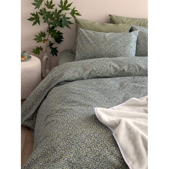 Σετ Σεντόνια Φανελένια Υπέρδιπλα 4 Τεμαχίων Palamaiki...