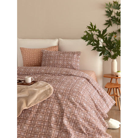 Σετ Σεντόνια Φανελένια Υπέρδιπλα 4 Τεμαχίων Palamaiki 240x265 FB0229