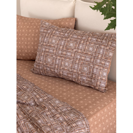 Σετ Σεντόνια Φανελένια Υπέρδιπλα 4 Τεμαχίων Palamaiki 240x265 FB0229