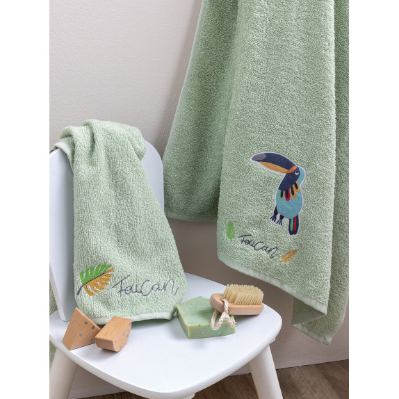 Σετ Παιδικές Πετσέτες 2 Τεμαχίων Palamaiki Kids Bath Tucan