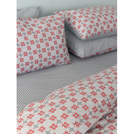 Σετ Σεντόνια Υπέρδιπλα 4 Τεμαχίων Palamaiki 240x260 FL6253