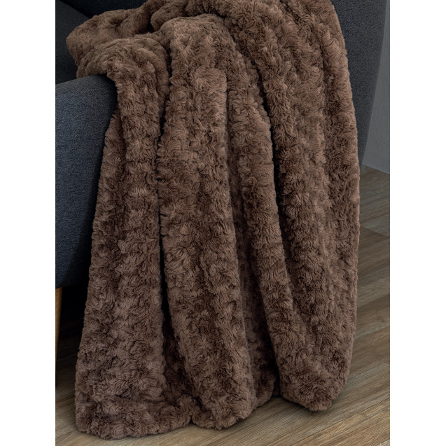 Κουβέρτα Μονή με Γούνα Sherpa Palamaiki 130x180...