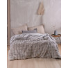 Κουβερτοπάπλωμα Υπέρδιπλο Rythmos Luxe Γκρι 220x240