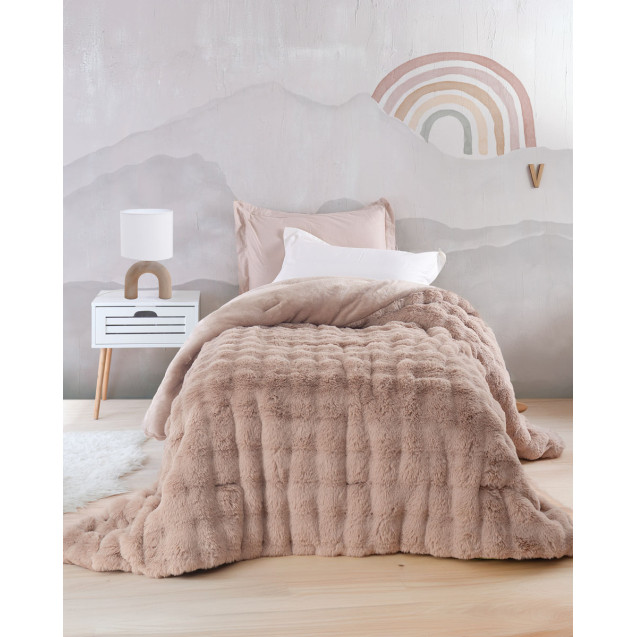 Κουβερτοπάπλωμα Υπέρδιπλο Rythmos Luxe Μπεζ...