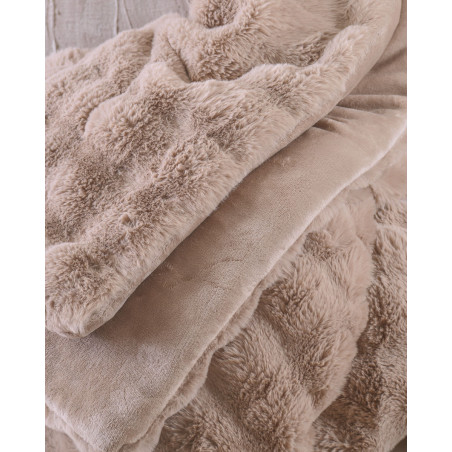 Κουβερτοπάπλωμα Υπέρδιπλο Rythmos Luxe Μπεζ 220x240