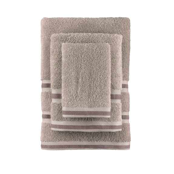 Σετ Πετσέτες 3 Τεμαχίων Palamaiki Etem Beige