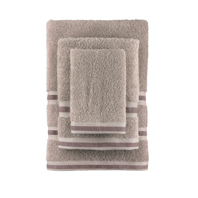 Σετ Πετσέτες 3 Τεμαχίων Palamaiki Etem Beige