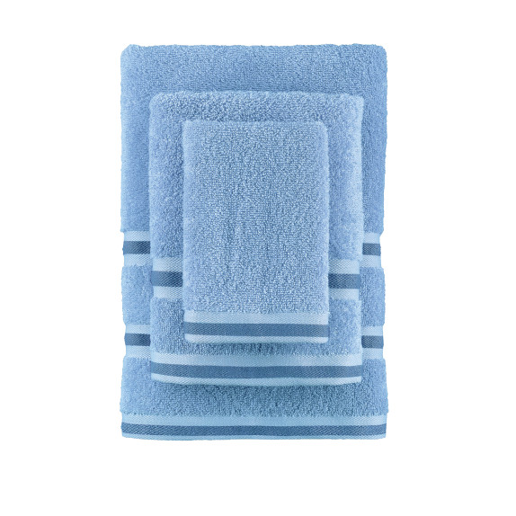 Σετ Πετσέτες 3 Τεμαχίων Palamaiki Etem Blue