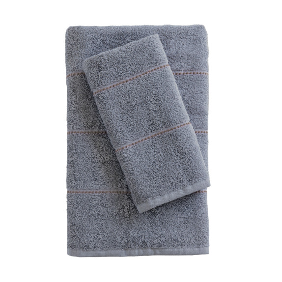 Σετ Πετσέτες 3 Τεμαχίων Palamaiki Cler Grey