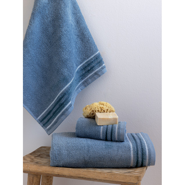 Σετ Πετσέτες 3 Τεμαχίων Palamaiki Dant Denim