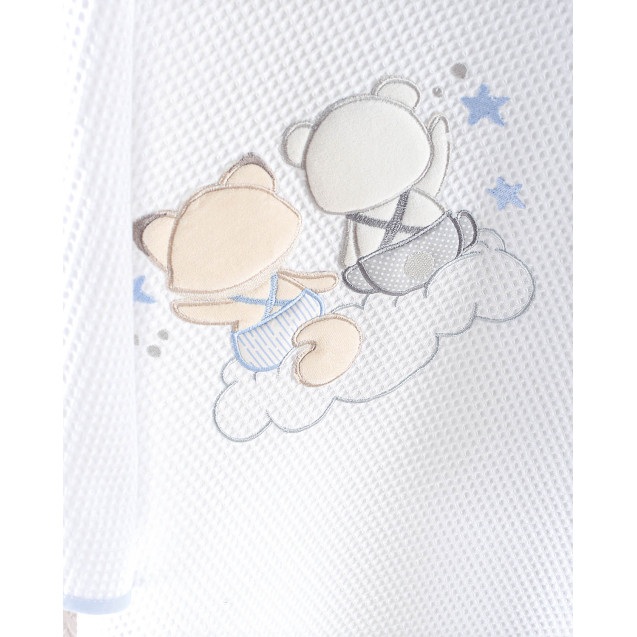 Σετ Σεντόνια Κούνιας 3 Τεμαχίων Rythmos Bye Bye...