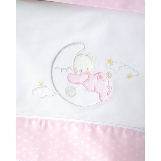 Σετ Σεντόνια Φανελένια Κούνιας 3 Τεμαχίων...