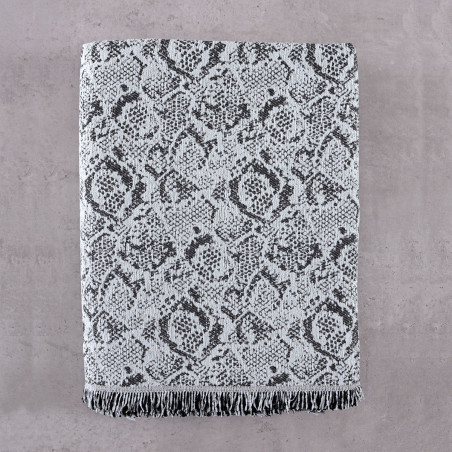 Ριχτάρι Τριθέσιου Rythmos Snake Γκρι 180x280