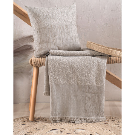 Μαξιλαροθήκη Διακόσμησης Rythmos Vivir Μπεζ 40x40