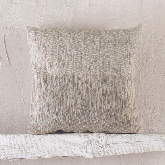 Μαξιλαροθήκη Διακόσμησης Rythmos Vivir Μπεζ 40x40