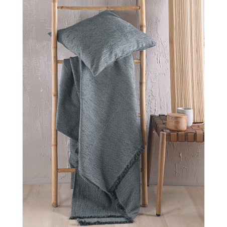 Μαξιλαροθήκη Διακόσμησης Rythmos Simplin Γκρι 40x40