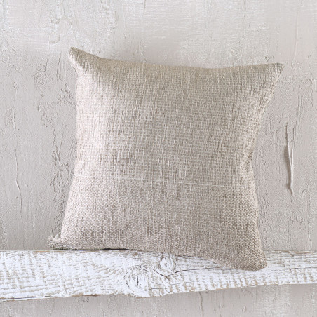 Μαξιλαροθήκη Διακόσμησης Rythmos Simplin Εκρου 40x40