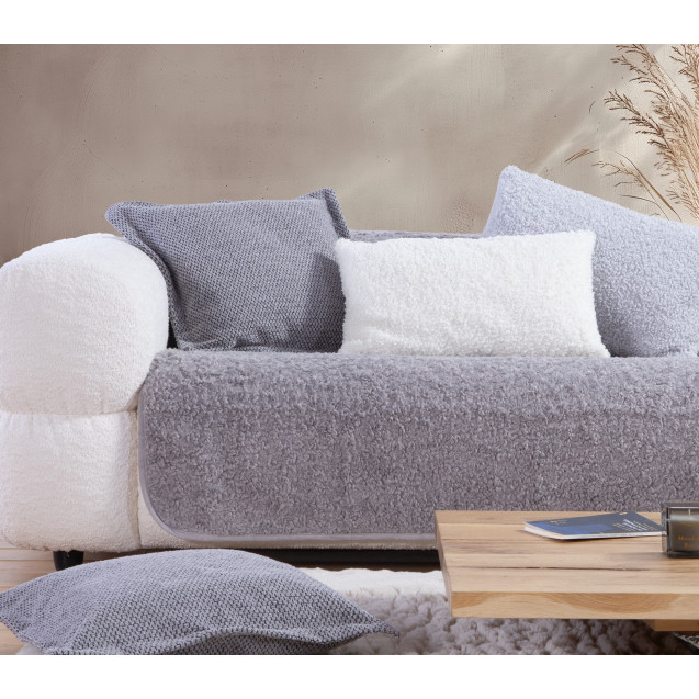 Διακοσμητικό Μαξιλάρι Nef-Nef Vanjel Silver 33x55