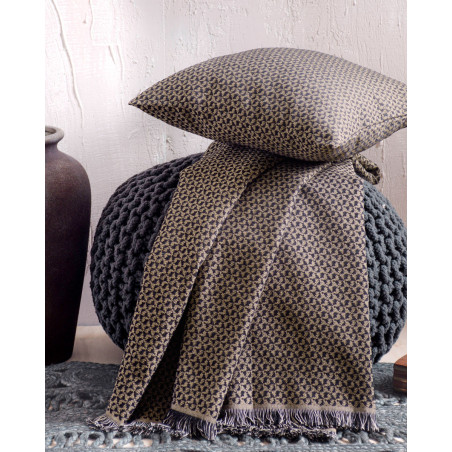 Ριχτάρι Πολυθρόνας Rythmos Reeves Καφε 180x160