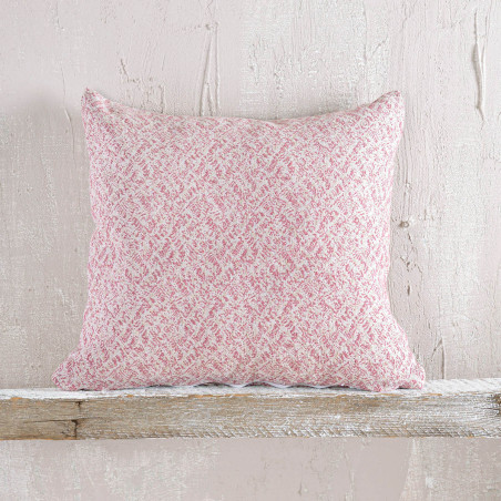 Μαξιλαροθήκη Διακόσμησης Rythmos Fabio Ροζ Ροζ 40x40