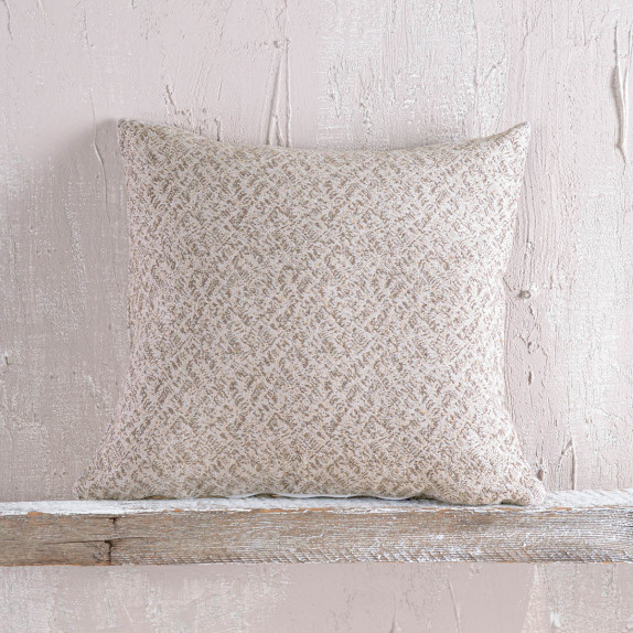 Μαξιλαροθήκη Διακόσμησης Rythmos Fabio Μπεζ 40x40