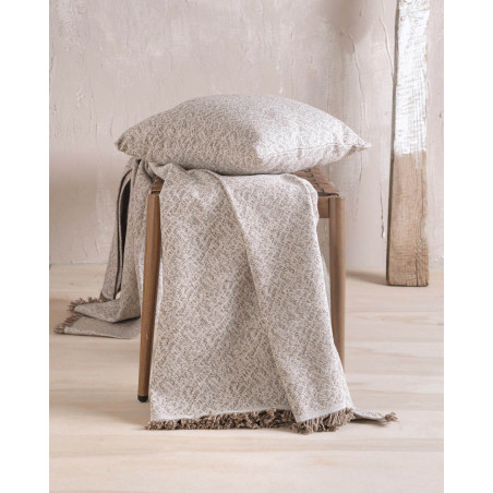 Μαξιλαροθήκη Διακόσμησης Rythmos Fabio Γκρι 40x40