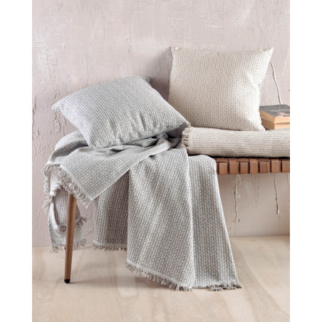 Μαξιλαροθήκη Διακόσμησης Rythmos Colin Μπεζ 40x40