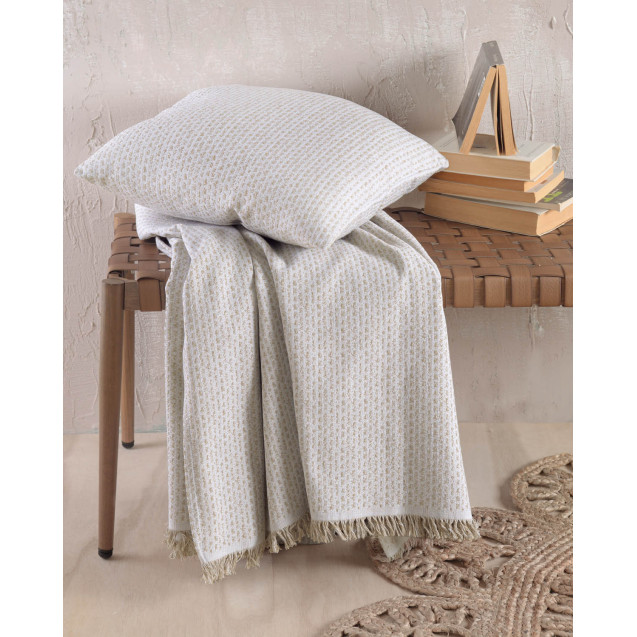 Ριχτάρι Πολυθρόνας Rythmos Colin Μπεζ 180x160