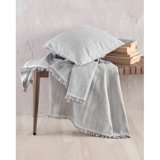 Ριχτάρι Τριθέσιου Rythmos Colin Γκρι 180x280