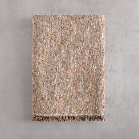 Μαξιλαροθήκη Διακόσμησης Rythmos Stefan Καφε 40x40