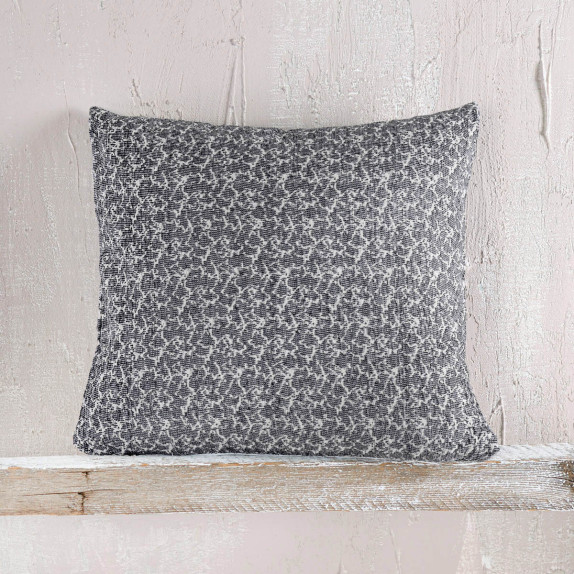 Μαξιλαροθήκη Διακόσμησης Rythmos Stefan Ανθρακι 40x40