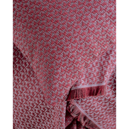 Μαξιλαροθήκη Διακόσμησης Rythmos Reeves Μπορντο 40x40