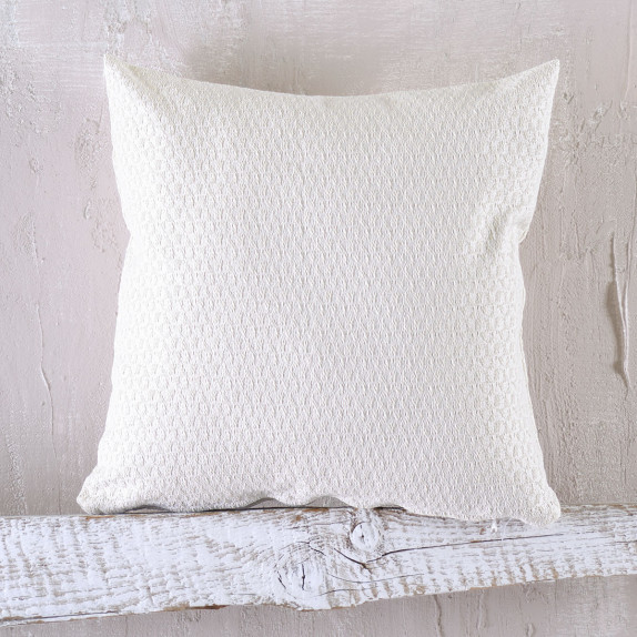 Μαξιλαροθήκη Διακόσμησης Rythmos Reeves Εκρου 40x40