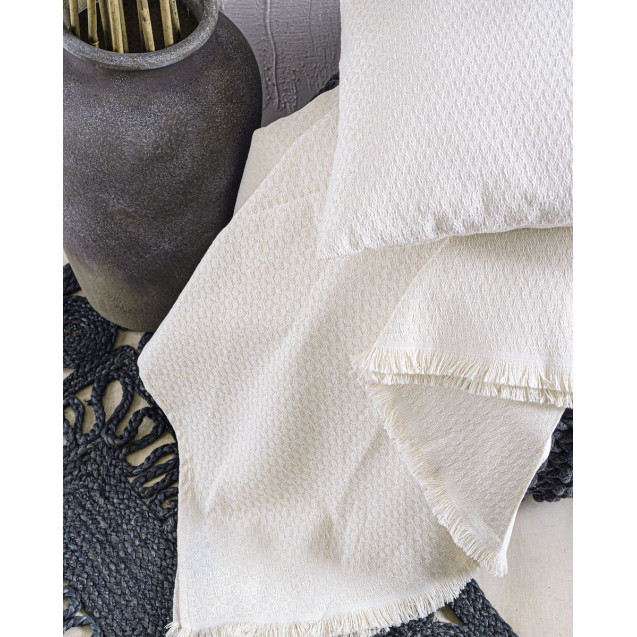 Μαξιλαροθήκη Διακόσμησης Rythmos Reeves Εκρου...