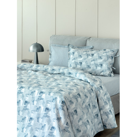 Σετ Παπλωματοθήκη Υπέρδιπλη 3 Τεμαχίων Palamaiki Este 240X250 Es104