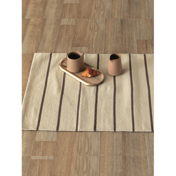 Ταπέτο Κρεβατοκάμαρας Palamaiki 60X120 Pin Beige