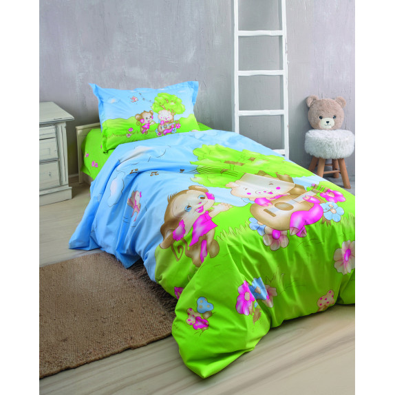 Σετ Παιδική Παπλωματοθήκη Μονή 2 Τεμαχίων Rythmos...