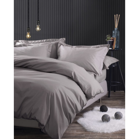 Σετ Μαξιλαροθήκες 2 Τεμαχίων Rythmos Scenario Γκρι Παγου 50x70