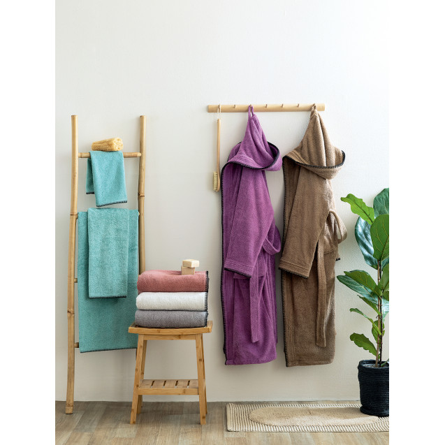 Μπουρνούζι με Κουκούλα Palamaiki Bridge Ice Medium