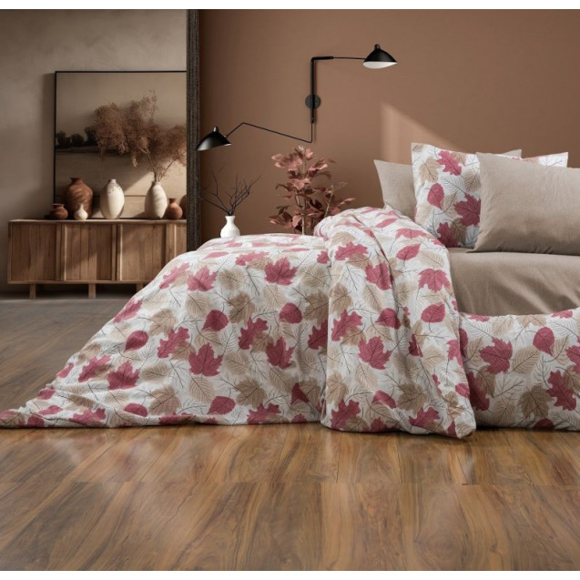 Παπλωματοθήκη Μονή Sb home Leaves 160x240